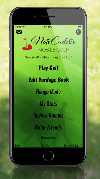 NoteCaddie - Golf Notes  GPS