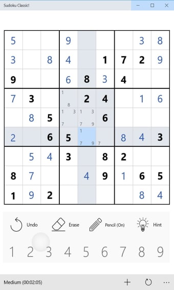 Sudoku Classic!