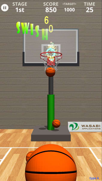 Swish Shot Basketball Arcade