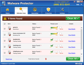 WinZip Malware Protector