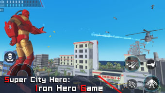 Super City Hero:Iron Hero Game