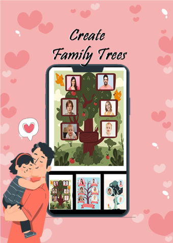 Family tree collage maker