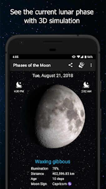 Phases of the Moon Calendar  Wallpaper Pro