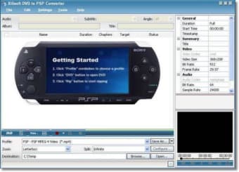 Xilisoft DVD to PSP Converter