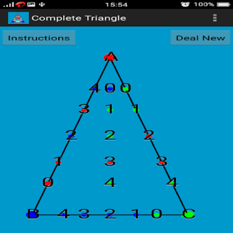 Complete Triangle Problem