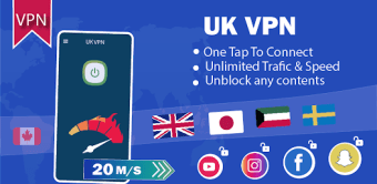 UK VPN - Unlimited Faster VPN