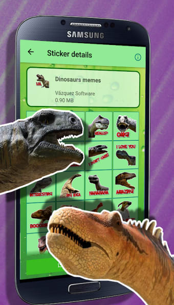 WAStickerApps Dinosaurs
