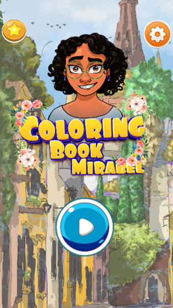 Mirable coloring book encanto