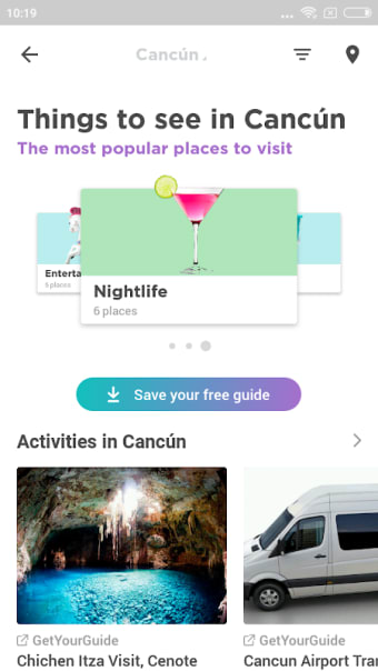 Cancun Travel Guide in English with map