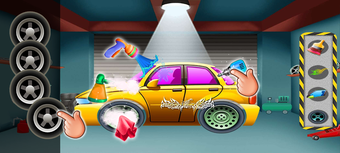 Kids Car Wash Auto Workshop