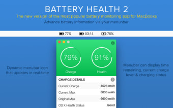 Battery Health 2: Stats & Info