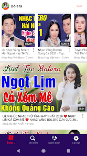 Nhạc Trữ Tình Bolero - Nhạc Và