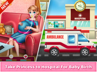 Princess Newborn Baby Shower - Mommy  Babysitter