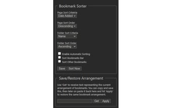 Bookmark Sorter