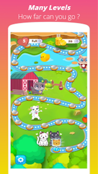 Wiggle Cat - Free Connect Match 3 Game