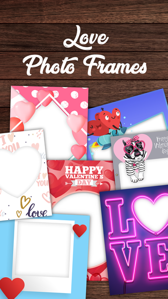 Valentines Day Photo Frames