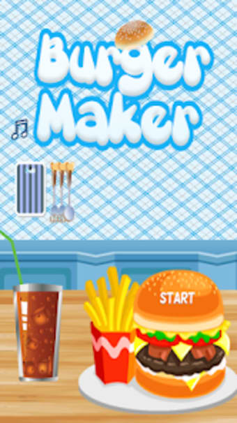 My Fun Burger Maker Cooking Ga