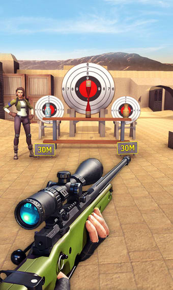 Target Shooting Gun Range 3D
