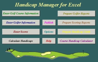Handicap Manager for Excel