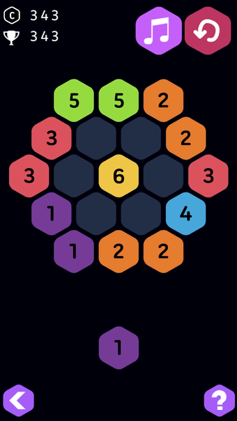 Merge 7 Hex Puzzle