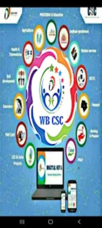 WB CSC -Khatian RationAadhar