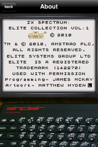 ZX Spectrum: Elite Collection