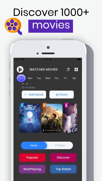 WATCHED - Multimedia Movie App