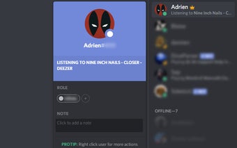 Deezer Discord Integration