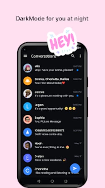 Color Messenger: Messages SMS