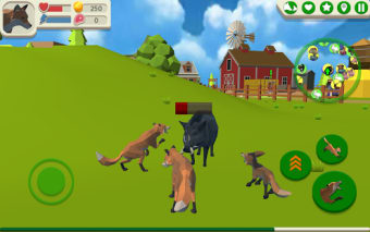 Fox Family  Animal Simulator 3d Game