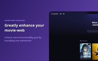 movie-web extension