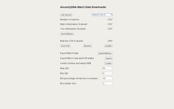 Ancestry Match Downloader