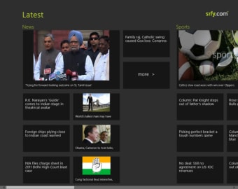 Sify News for Windows 10