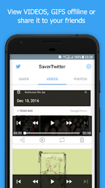 Video  GIF Saver for Twitter