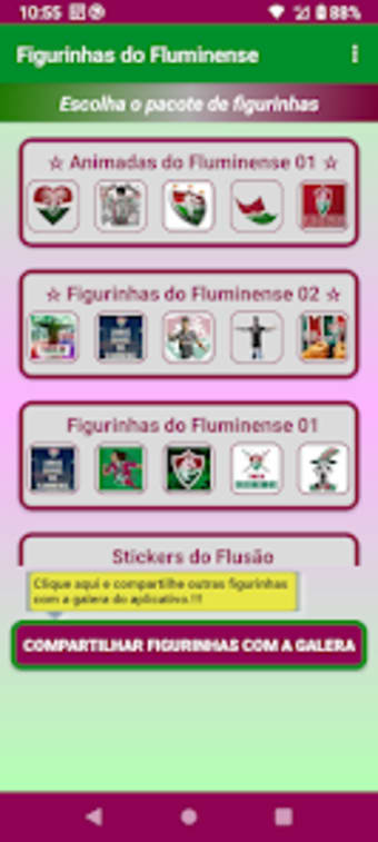 Figurinhas do Fluminense