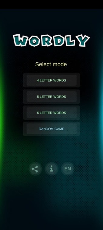 Wordly word guess game puzzle