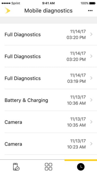 Sprint Mobile Diagnostics