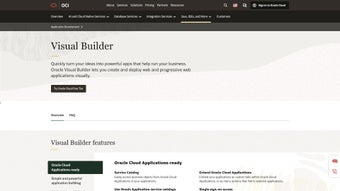 Imagen 0 para Oracle Visual Builder