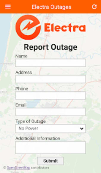 Electra Outage Viewer