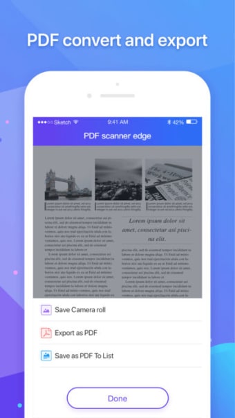 pdf scanner edge
