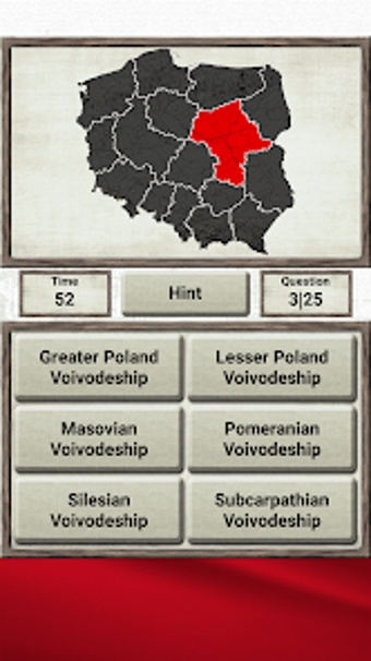 Poland Geography - Quiz Game