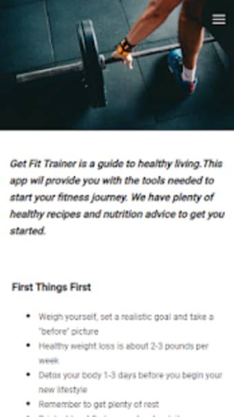 Get Fit Trainer