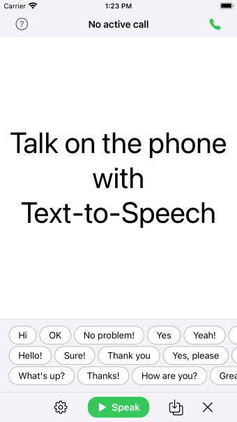 TTSPhone Text to Speech Phone