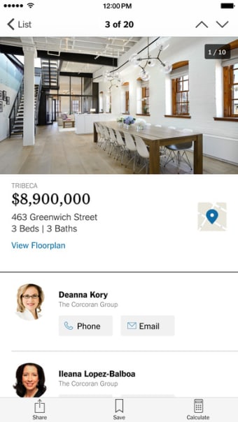 The NYTimes Real Estate app