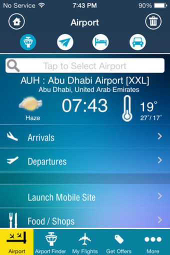 Abu Dhabi Airport (AUH) Flight Tracker Radar