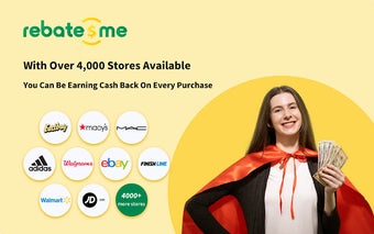 The RebatesMe Cash Back Button