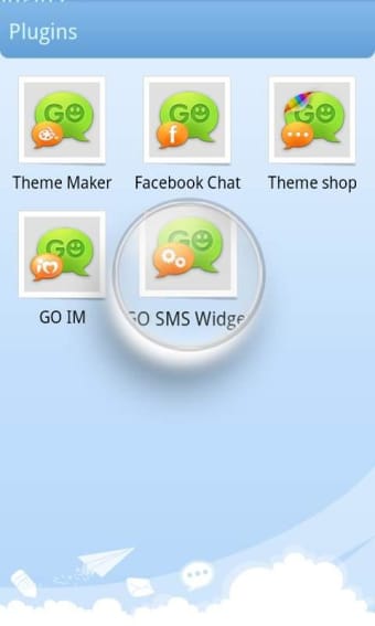 GO SMS Theme Maker plug-in