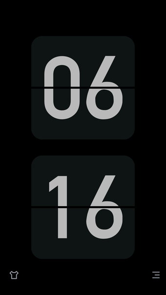 FlipClock - big digital clock