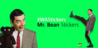 Mr Bean Stickers for WA -Funn