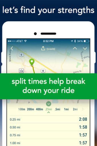 GPS Bike Ride Tracker by Vima